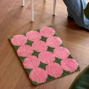 �O���[��×�s���N �h�b�g�p�^�[�� ���O 45cm×60cm�yART OF BLACK�z