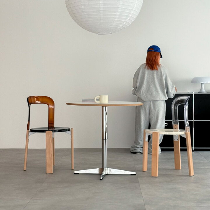 楽天市場】予約販売4月下旬～5月上旬頃発送予定 REY CHAIR ポリカ×天然 