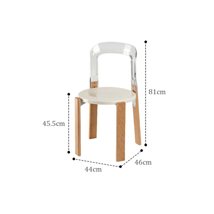 楽天市場】予約販売7月下旬～8月上旬頃発送予定 REY CHAIR ポリカ×天然 