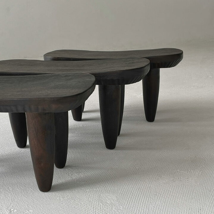 楽天市場】SENUFO STOOL 木彫りアフリカンスツール【ART OF BLACK 