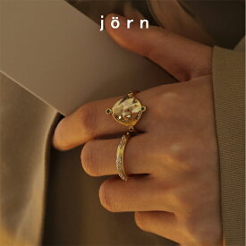jornヨルン Nuance Design Ring 18k gold plated ネコポス送料無料