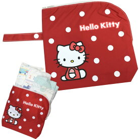 消臭 おむつ ポーチ ハロー キティー Hello Kitty 防臭 抗菌 防菌 制菌効果 お泊り お出掛け 安心 オムツポーチ サンリオ 赤ちゃん ベビー用品 ※ネコポス対応送料無料 代引き不可 日時指定不可