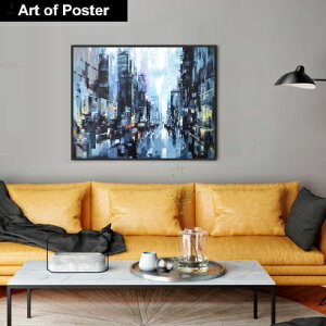 【ロバート・セガン UV80%カット プレミアム木製額装アートポスター】URBANIA 140(630×780×24mm) -おしゃれインテリアに- 安心の国産額・UV80%カットの2mm厚アクリル板仕様 / デザイン の モダン イン