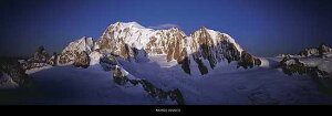 Cervino - Monte Bianco (33cm×95cm)