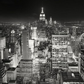 【Marcin Stawiarz フォトポスター】MIDTOWN MANHATTAN, STUDY 2, NEW YORK CITY, 2013(510×510mm) -おしゃれインテリアに-（余白カット済ポスター）