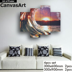 yLoXA[gbC̔g(Beautiful ocean wave)bA[gpl 4Zbgz -  CeA - CEr[`