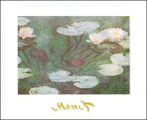【アートポスター】睡蓮(50cm×70cm) -モネ- おしゃれインテリアに