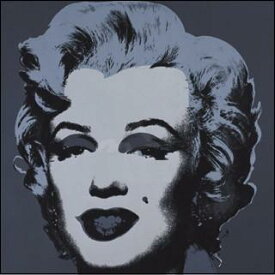 【アートポスター】マリリン1967年 (黒) 610×610mm -ウォーホル- おしゃれインテリアに