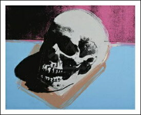 【アンディ・ウォーホル アートポスター】頭蓋骨 1976年(560×686mm)