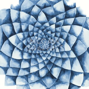 Cathe Hendrick A[g|X^[wBLUE ZINNIAx(406×406mm) -CeA- (]Jbgς݃|X^[) k eCXg  rO G
