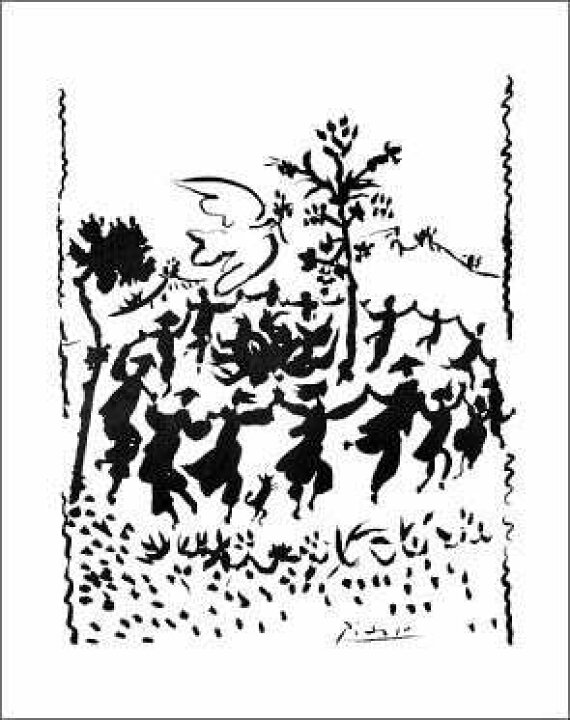 楽天市場】【パブロ・ピカソ 絵画アートポスター(リトグラフ上質紙仕様 