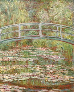 yiWN[vgE}bgy[p[zN[hEl GA[g|X^[uWATER LILY POND, 1899i@̒r1899Njv(508×635mm) - CeA -