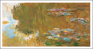 yN[hEl G A[g|X^[zThe Water Lily Pond, c. 1917-19(431×812mm) -CeA-