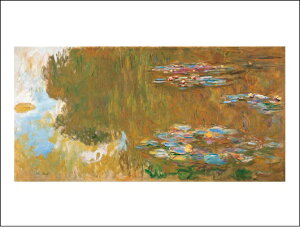 yN[hEl G A[g|X^[zThe Water Lily Pond, c. 1917-19(281×358mm) -CeA-