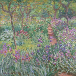 yiWN[vgE}bgy[p[zN[hEl GA[g|X^[uTHE ARTISTfS GARDEN IN GIVERNY, 1900iWFj[̉Ƃ̒1900Njv(610×610mm) - CeA -