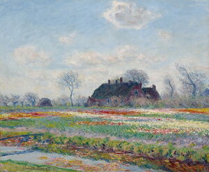 yiWN[vgE}bgy[p[zN[hEl GA[g|X^[uTULIP FIELDS AT SASSENHEIM, 1886iTbZnC̃`[bv1886Njv(508×610mm) - CeA -
