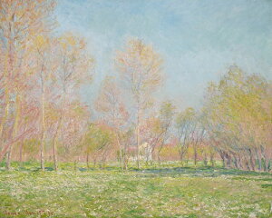 yiWN[vgE}bgy[p[zN[hEl GA[g|X^[uSPRING IN GIVERNY, 1890iWFj[̏t1890Njv(508×635mm) - CeA -