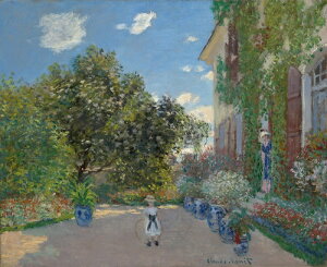 yiWN[vgE}bgy[p[zN[hEl GA[g|X^[uTHE ARTIST'S HOUSE AT ARGENTEUIL, 1873iAWgDC̉Ƃ̒1873Njv(610×762mm) - CeA