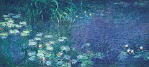 yiWN[vgE}bgy[p[zN[hEl GA[g|X^[uWATER LILIES: MORNINGi̐@jv(508×1143mm) - CeA -
