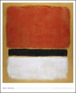 yA[g|X^[zUntitled (Red, Black, White on Yellow),1955(714x864mm) -XR- CeA