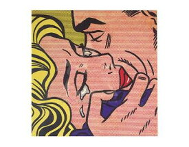 【アートポスター】Kiss V, 1964(281×358mm) リヒテンシュタイン