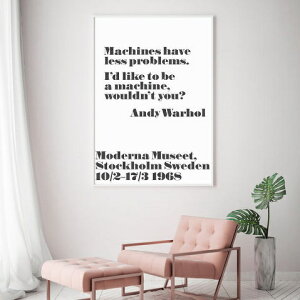 �y�A���f�B�E�E�H�[�z�� �X�g�b�N�z�����ߑ���p�ٌW�A�[�g�|�X�^�[ UV80%�J�b�g �{�i�h�v���~�A���ؐ��z���i�z�wMACHINES HAVE LESS PROBLEMS.�x(720×1020×24mm) -�������C���e���A��- ���S�̍��Y