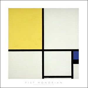 yiWN[vgE}bgy[p[zs[gEhA A[g|X^[uComposition with Blue and Yellowv(406×406mm) - CeA -