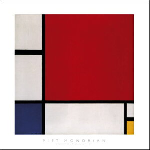 yiWN[vgE}bgy[p[zs[gEhA A[g|X^[uComposition with Red, Blue and Yellow, 1930v(406×406mm) - CeA -