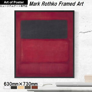 y}[NEXR A~z|X^[zBLACK OVER REDS [BLACK ON RED], 1957(630×730×7.5mm) -CeAɊGA[g|X^[-