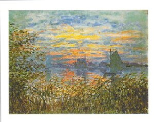 �y�A�[�g�|�X�^�[�z�����@�R�[�g�̓��v 1880�N (24cm×30cm) -���l- �������C���e���A��