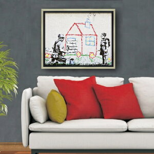 yBanksyz QH | oNV[uvCnEXv (H435×W535mm) A[g |X^[ _ CeA Ǌ| z z  A[gplOtBeB A[gt[ 