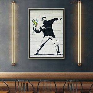 yBanksyz QH | oNV[ut[ {o[ (LTCY)v (Flower Bomber)v (W635×H885mm) CeA Ǌ| z z  |X^[ A[g A[gplOtBeB _