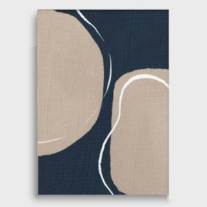 kX^C | A3TCYyNOUROM A[g|X^[ PizwNAVY BLUE AND BEIGE #2x (A3TCYF297mm×420mm) - CeA -@k fUC _ A[g|X^[