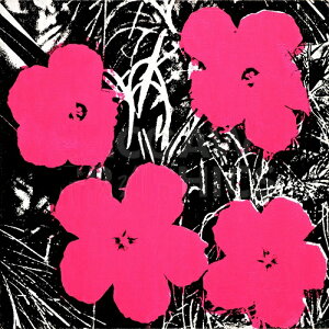 yAfBEEH[z A[g|X^[zFLOWERS, 1965 (HOT PINK)(610×610mm) -CeA- (]Jbgς݃|X^[)