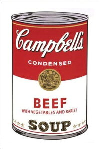 yAfBEEH[z G A[g|X^[zCampbell's Soup I: Beef, 1968(331×480mm) -EH[z- CeA