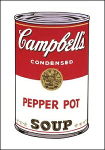 yAfBEEH[z G A[g|X^[zCampbell's Soup I: Pepper Pot, 1968(331×480mm) -EH[z- CeA