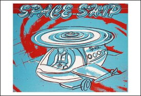 【アートポスター】Space Ship,1983(457×556mm) -ウォーホル- おしゃれインテリアに