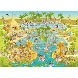 HEYE Puzzle�E�w�C�p�Y�� 29693 Marino Degano : Nile Habitat 1000�s�[�X