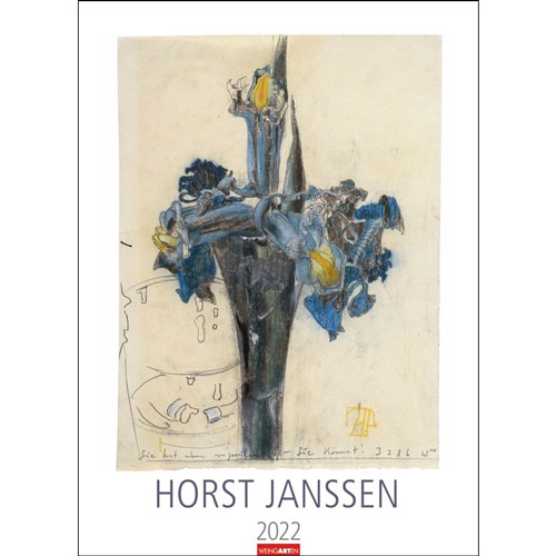 アートカレンダー ホルスト 祝開店 大放出セール開催中 ヤンセン 2022年版 Calendar Horst Janssen 【68%OFF!】 3026100-22