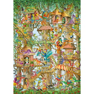 HEYE Puzzle�E�w�C�p�Y�� 29990 Korky Paul : Tree Lodges 1000�s�[�X