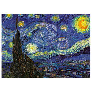 D-Toys�E�f�B�[�g�C�Y�p�Y�� 66916-VG08 Vincent van Gogh : The Starry Night 1000�s�[�X 47×68cm