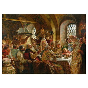D-Toys�E�f�B�[�g�C�Y�p�Y�� 75680-MA01 Konstantin Makovsky : A Boyar Wedding Feast 1000�s�[�X 47×68cm