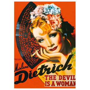 D-ToysEfB[gCYpY 67555-VP10 Vintage Posters : Marlene Dietrich The Devil is a Woman 1000s[X 47×68cm