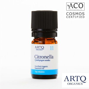 �I�[�K�j�b�N�F�؎擾 �y�V�g���l���z �A���}�I�C�� �I�[�K�j�b�N���� ���� �G�b�Z���V�����I�C�� Citronella 5ml�A���}�e�B�[�NARTQORGANICS