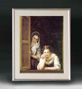 G G Mdl [ Two Women at a Window A[gt[ TCY zM y zLoX Yz G ̔ l 511×418mm   v[g Mtg JXj J