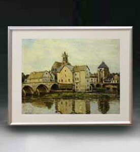 yG MdグzVX[ Moret-sur-Loing, Morning A[gt[ TCY zM y zLoX Yz G ̔ i 511×418mm  