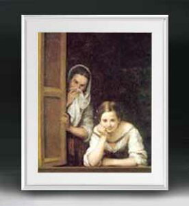 G G Mdl [ Two Women at a Window A[gt[ TCY zL y zLoX Yz G ̔ l 641×531mm   v[g Mtg JXj J
