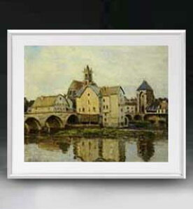 yG MdグzVX[ Moret-sur-Loing, Morning A[gt[ TCY zL y zLoX Yz G ̔ i 641×531mm  