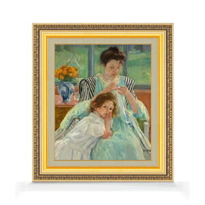 yG MdグzA[EJTbg Young Mother Sewing F8 yzz G ̔ 8  i 598×524mm   v[g Mtg JXj JƏj ސEj Vzj rO 