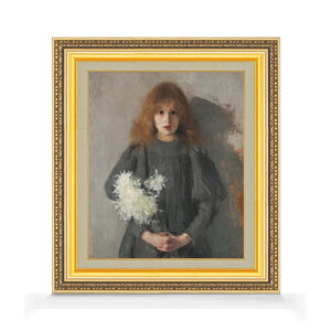 yG Mdグz{YiXJ Girl with Chrysanthemums F8 yzz G ̔ 8  l 598×524mm   v[g Mtg JXj JƏj ސEj Vzj rO 